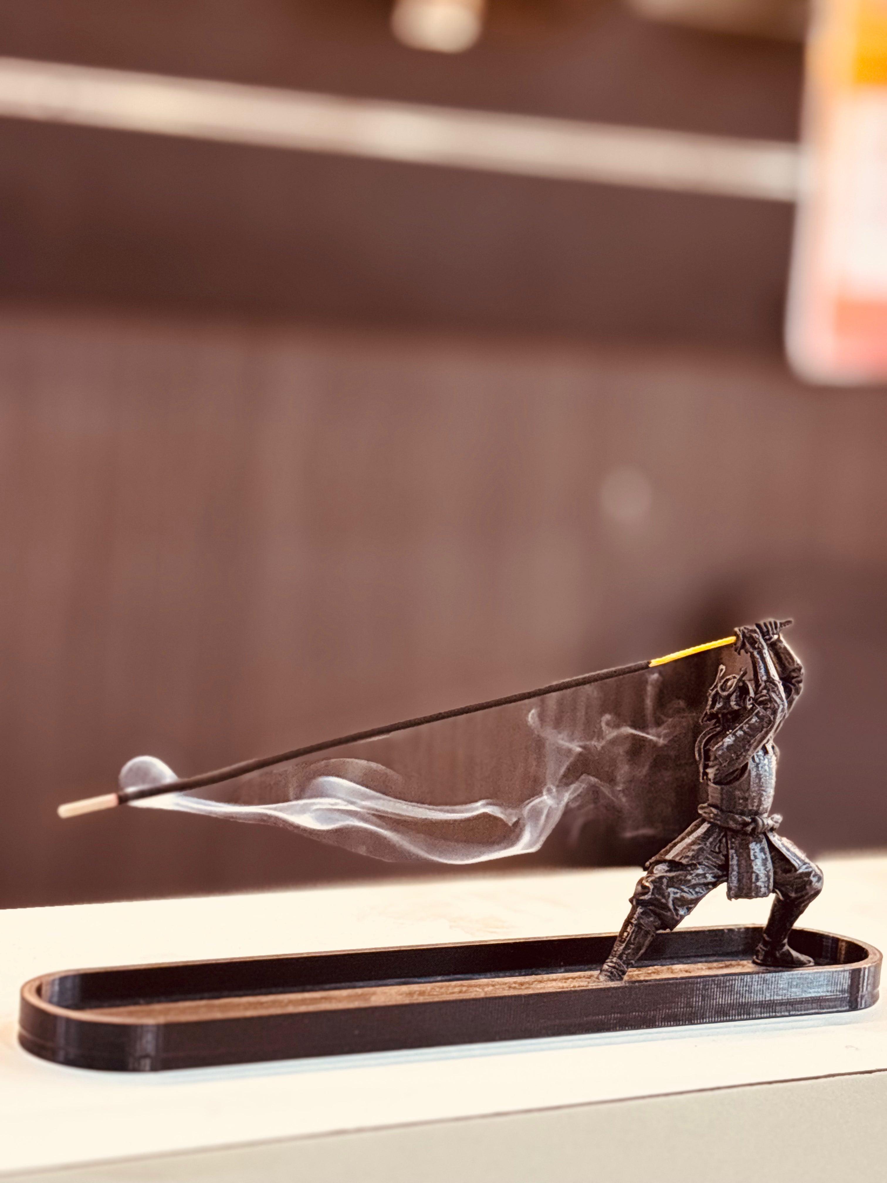 samurai incense holder