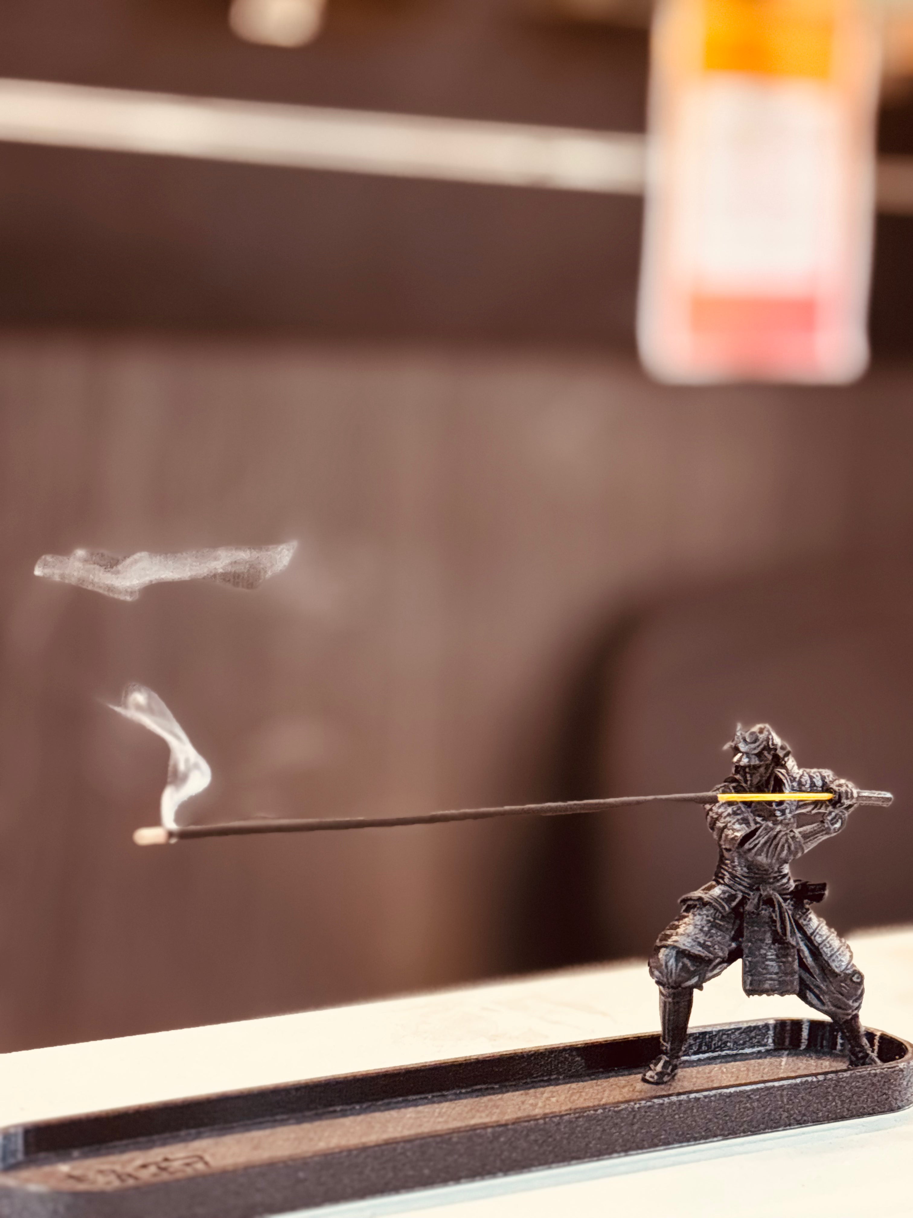 samurai incense holder 2