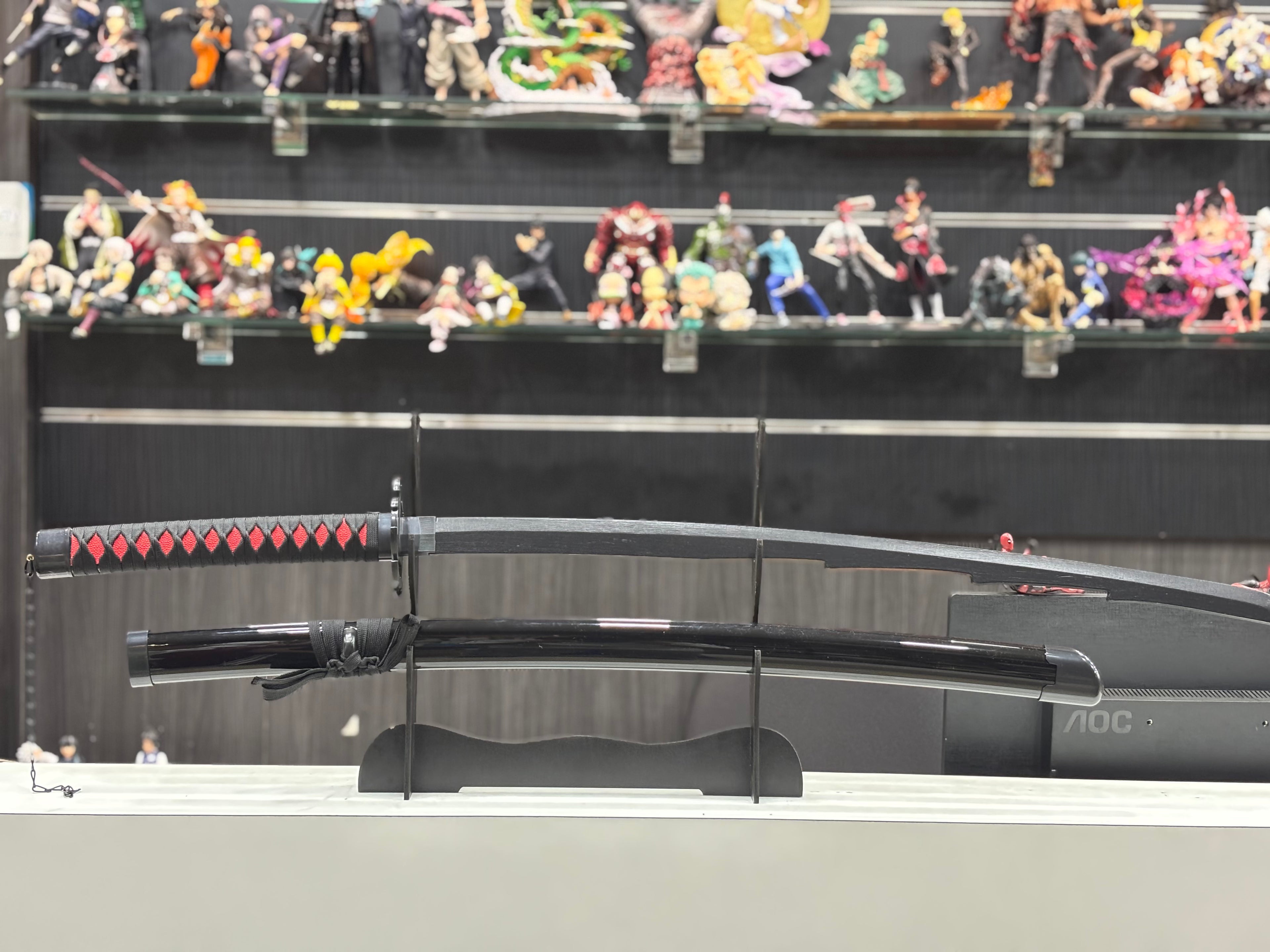bleach icihigo zangetsu 105 cm wooden katana