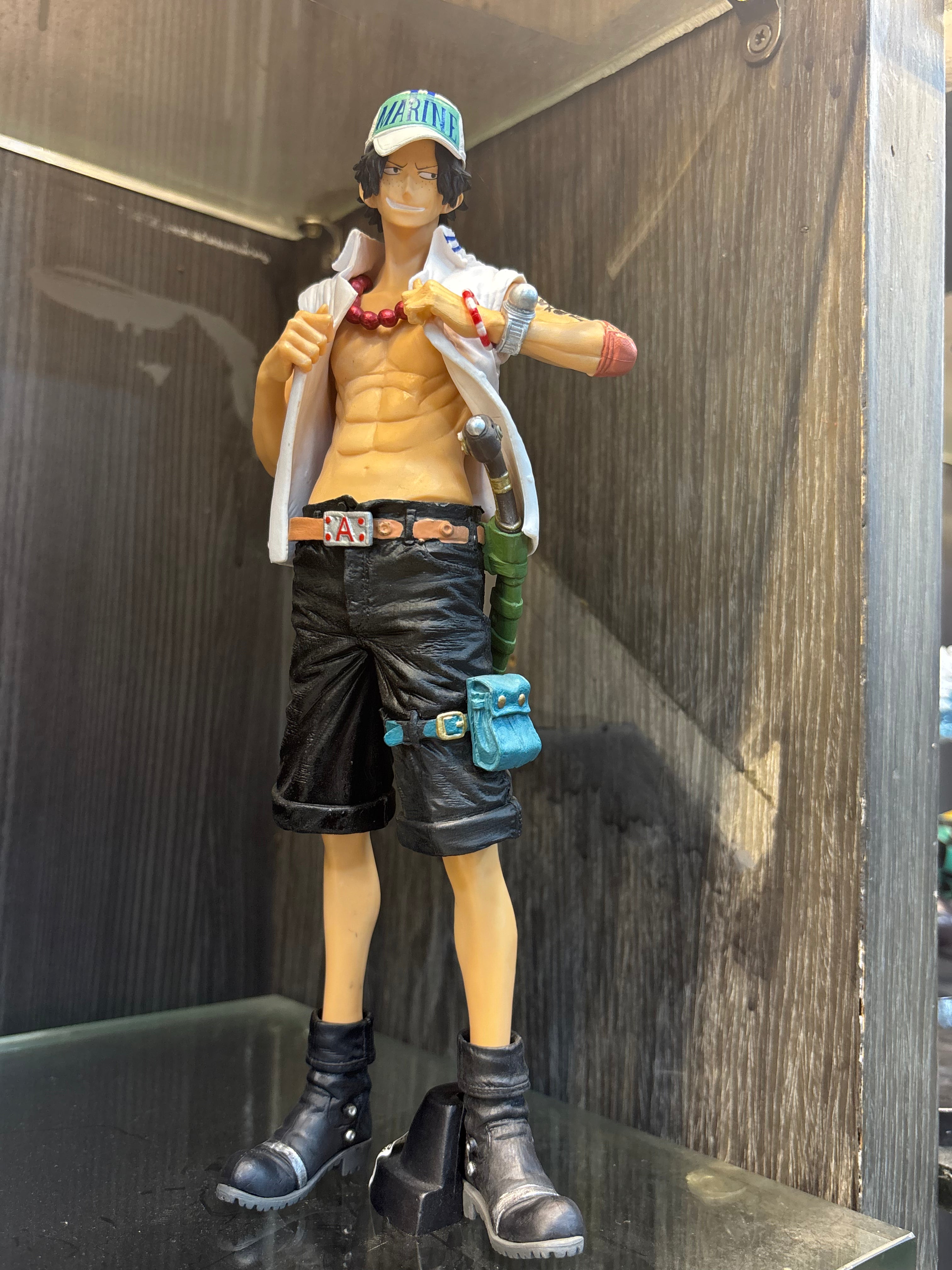 ace in marine costume 25 cm figure