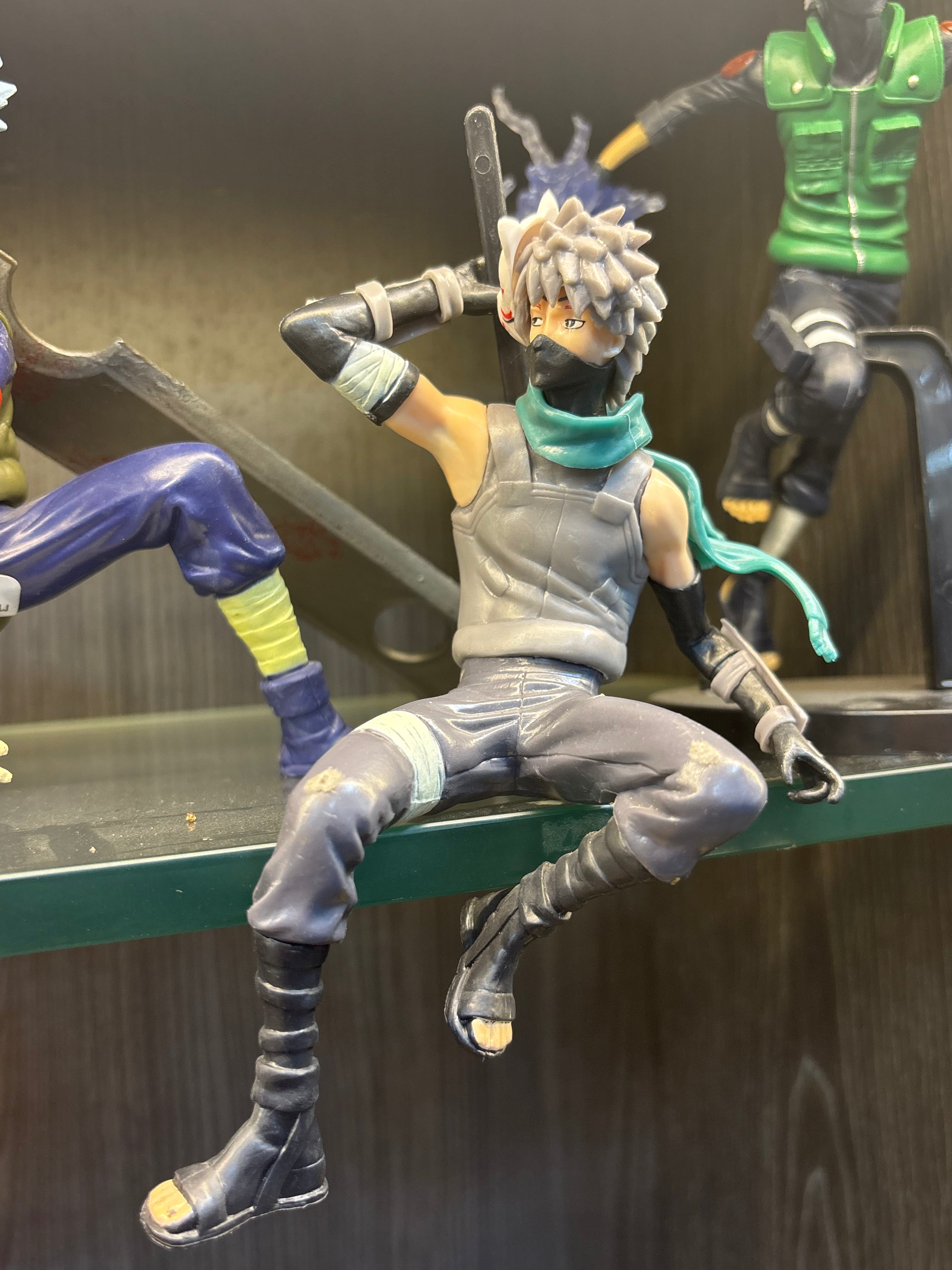 kakashi anbu 18 cm perching figure naruto