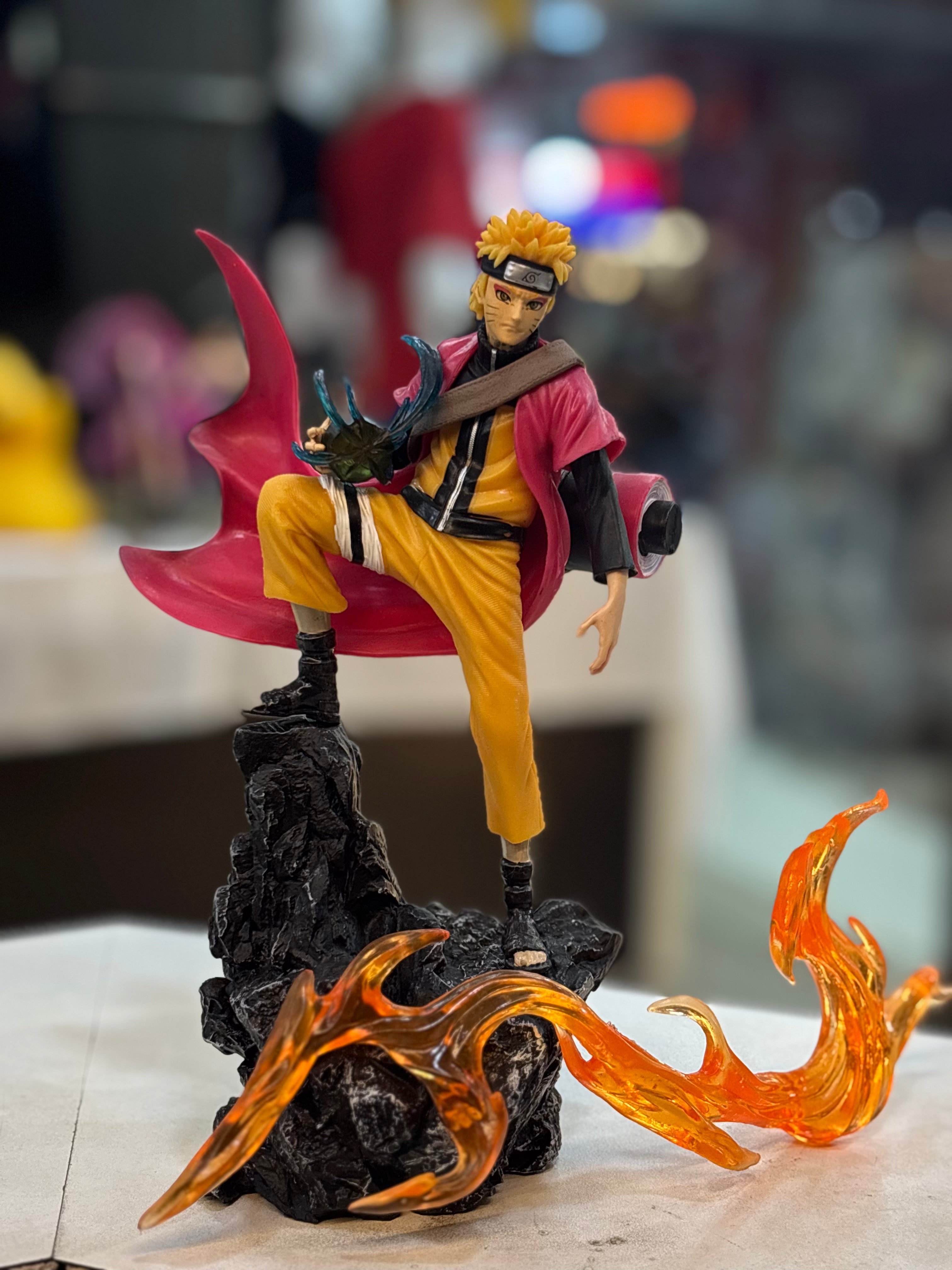 naruto sage mode stone base 22 cm figure