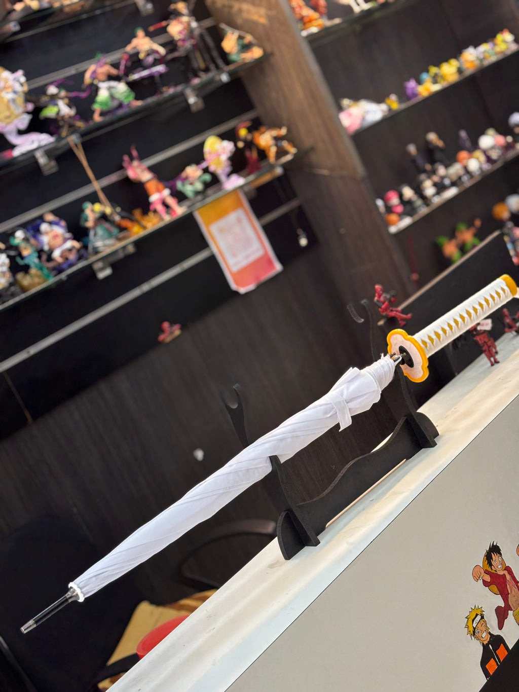 zenitsu nichrin 105 cm umbrella katana
