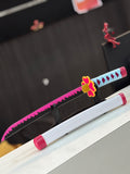 mitsuri nichirin 45 cm wooden katana including stand