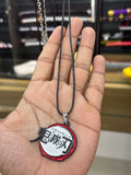 demon slayer logo necklace