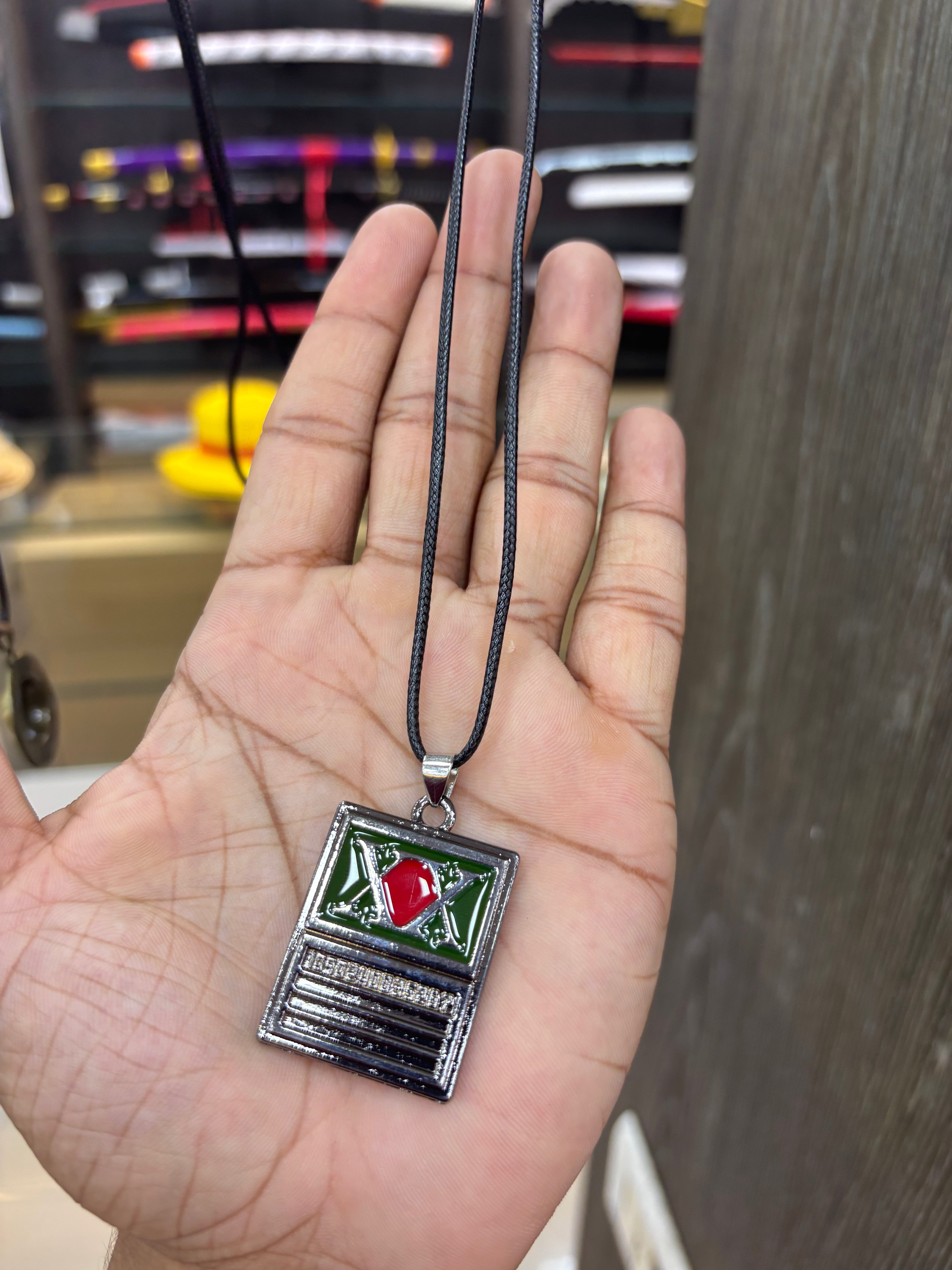 hunter x hunter statement necklace