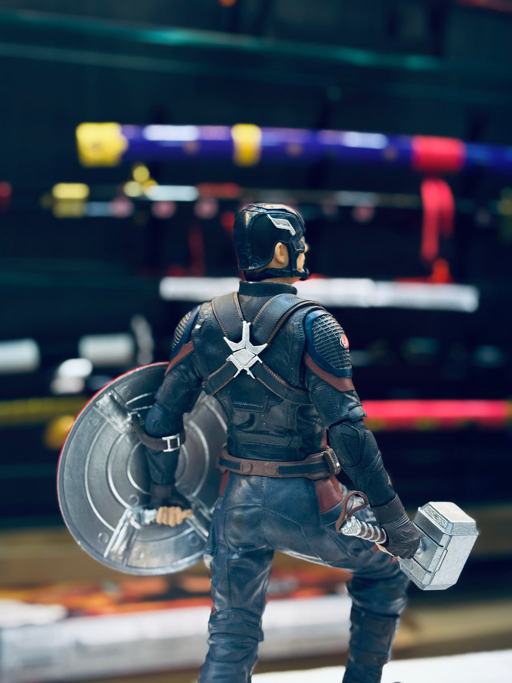 captain america premium 40 cm figures with extra pose and face