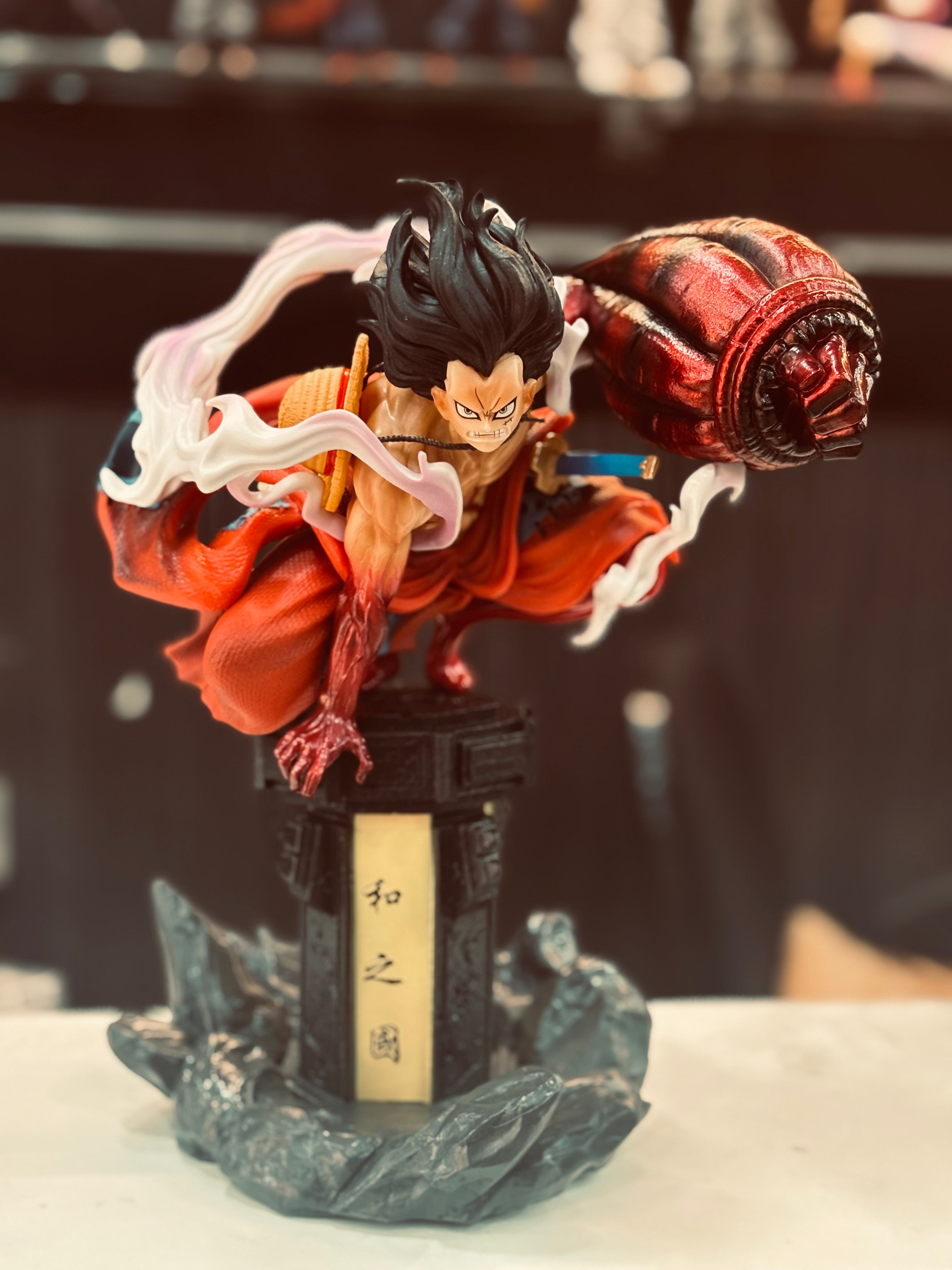 luffy gear 4 snakeman premium 35 cm figure