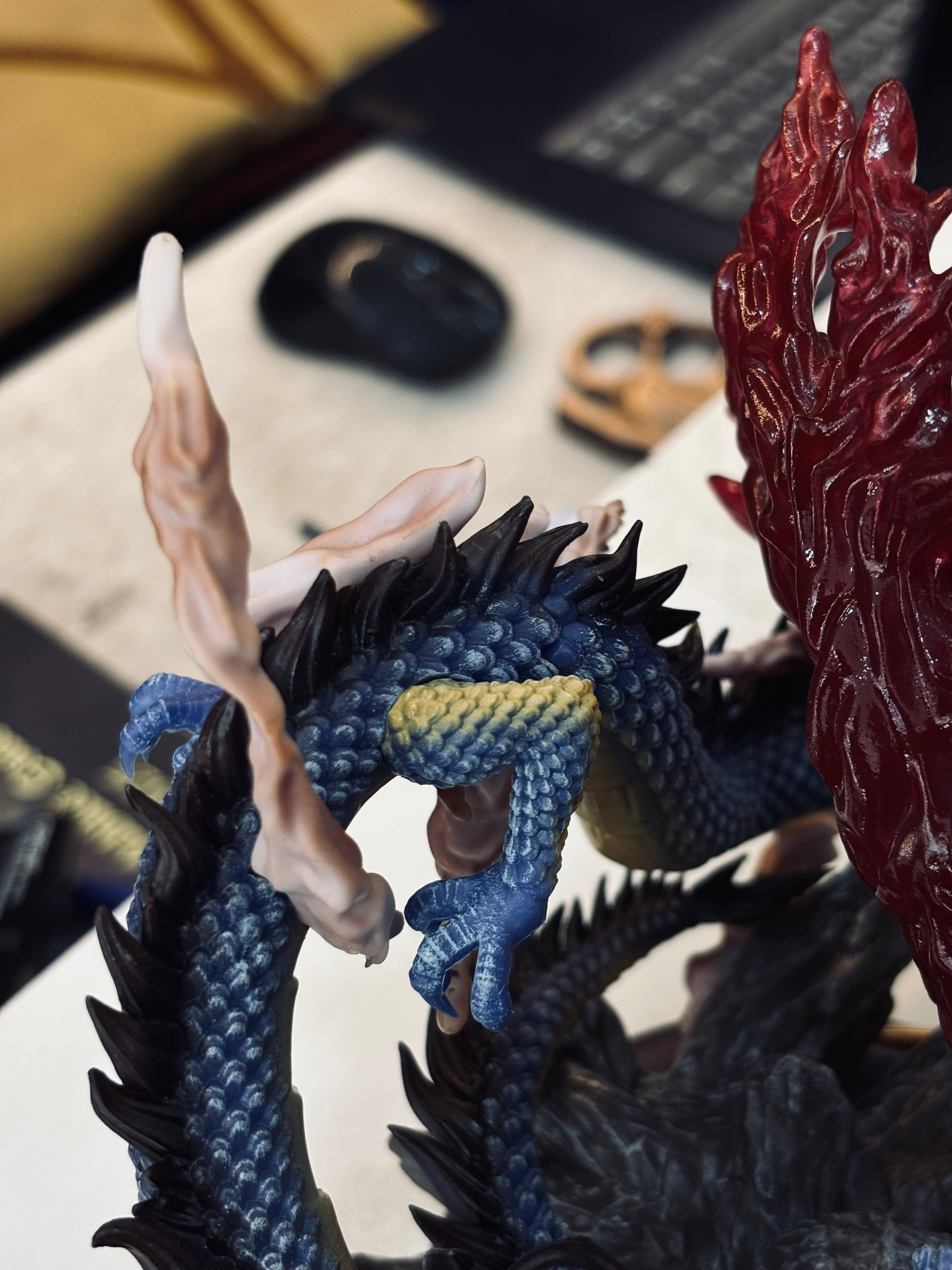 zoro kaido battle premium 20 cm figure