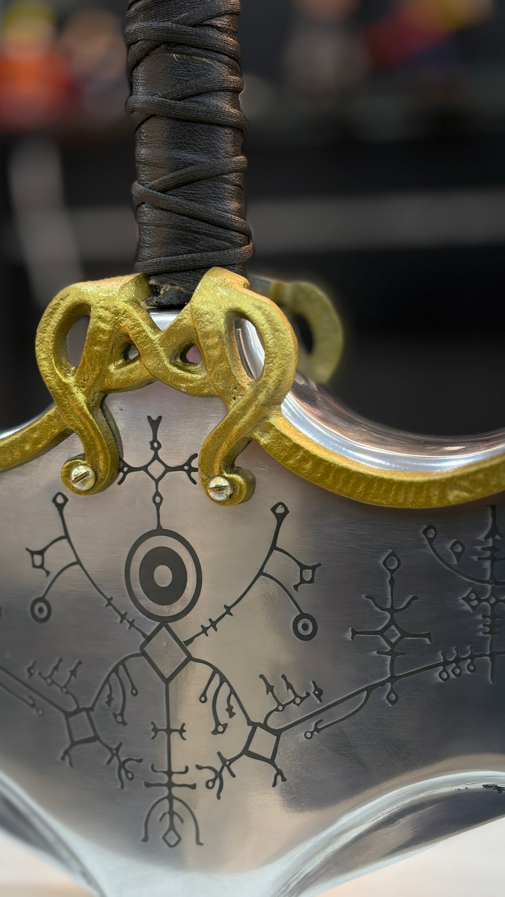 god of war thors hammer metal replica