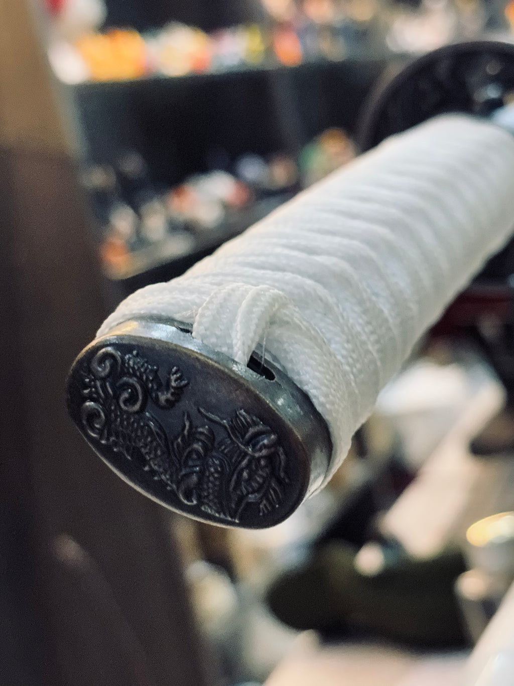 Sk 5 steel white dragon steel katana