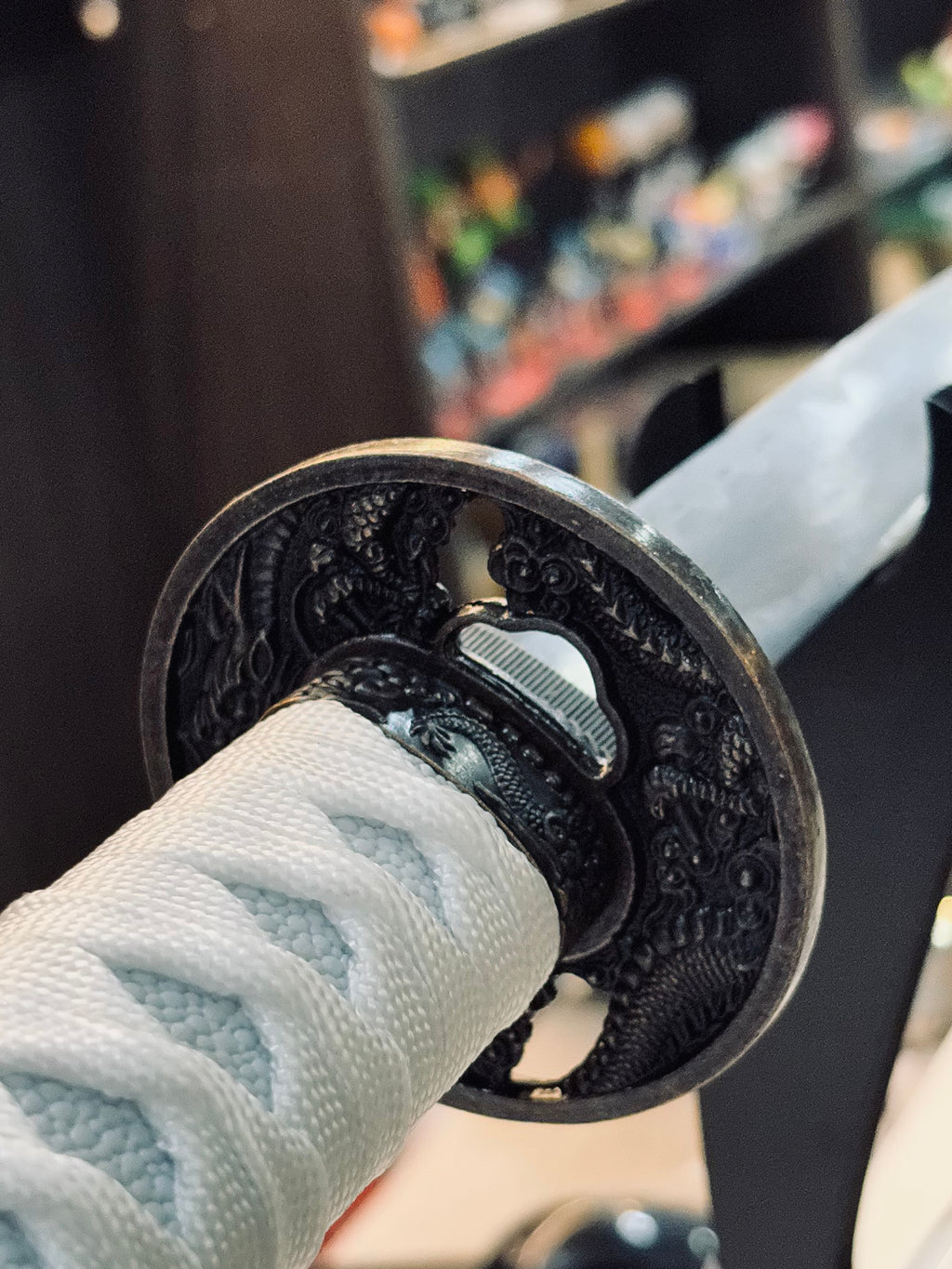 Sk 5 steel white dragon steel katana