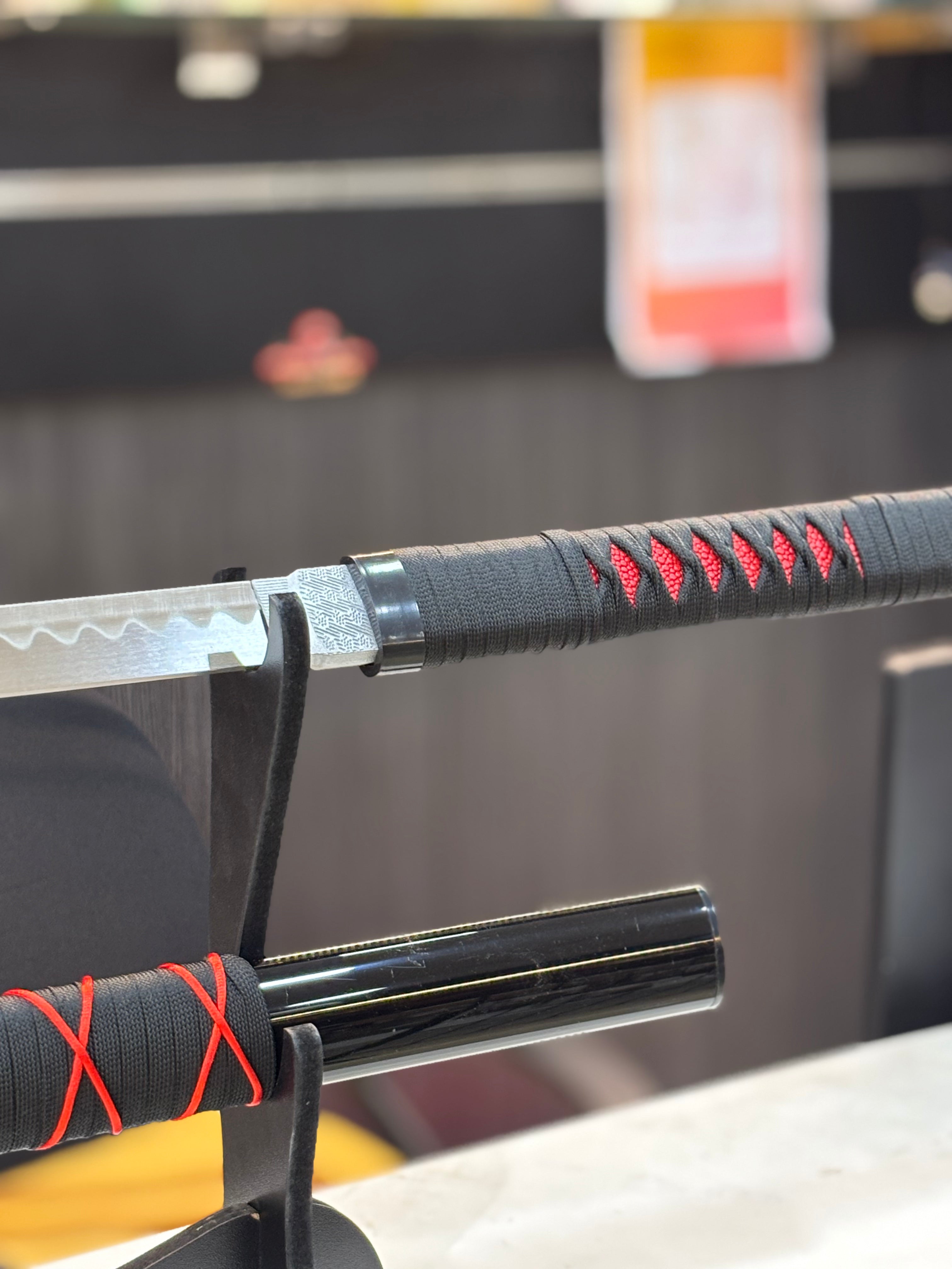 kakashi anbu metal alloy katana