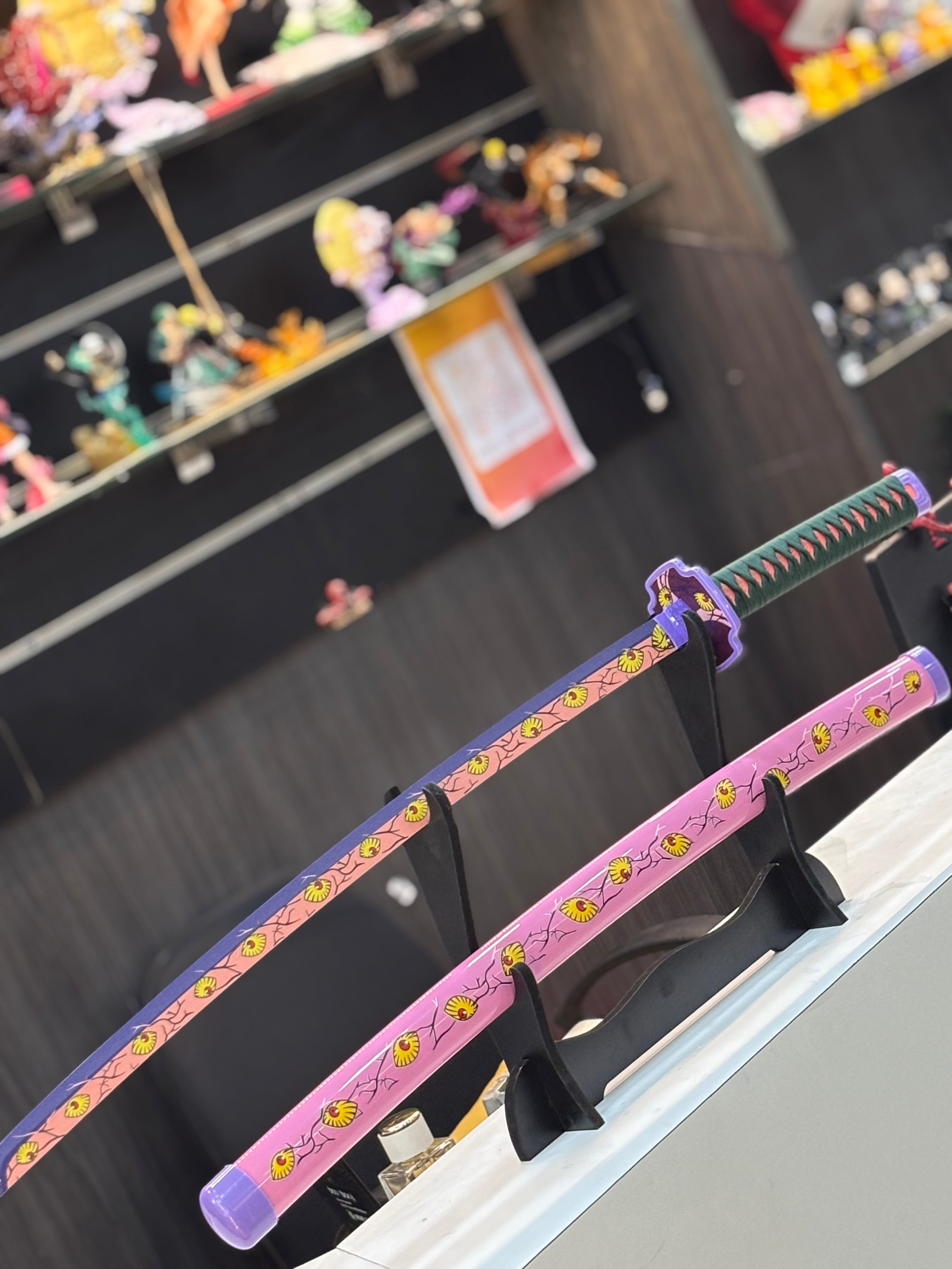 kokushibo metal alloy katana