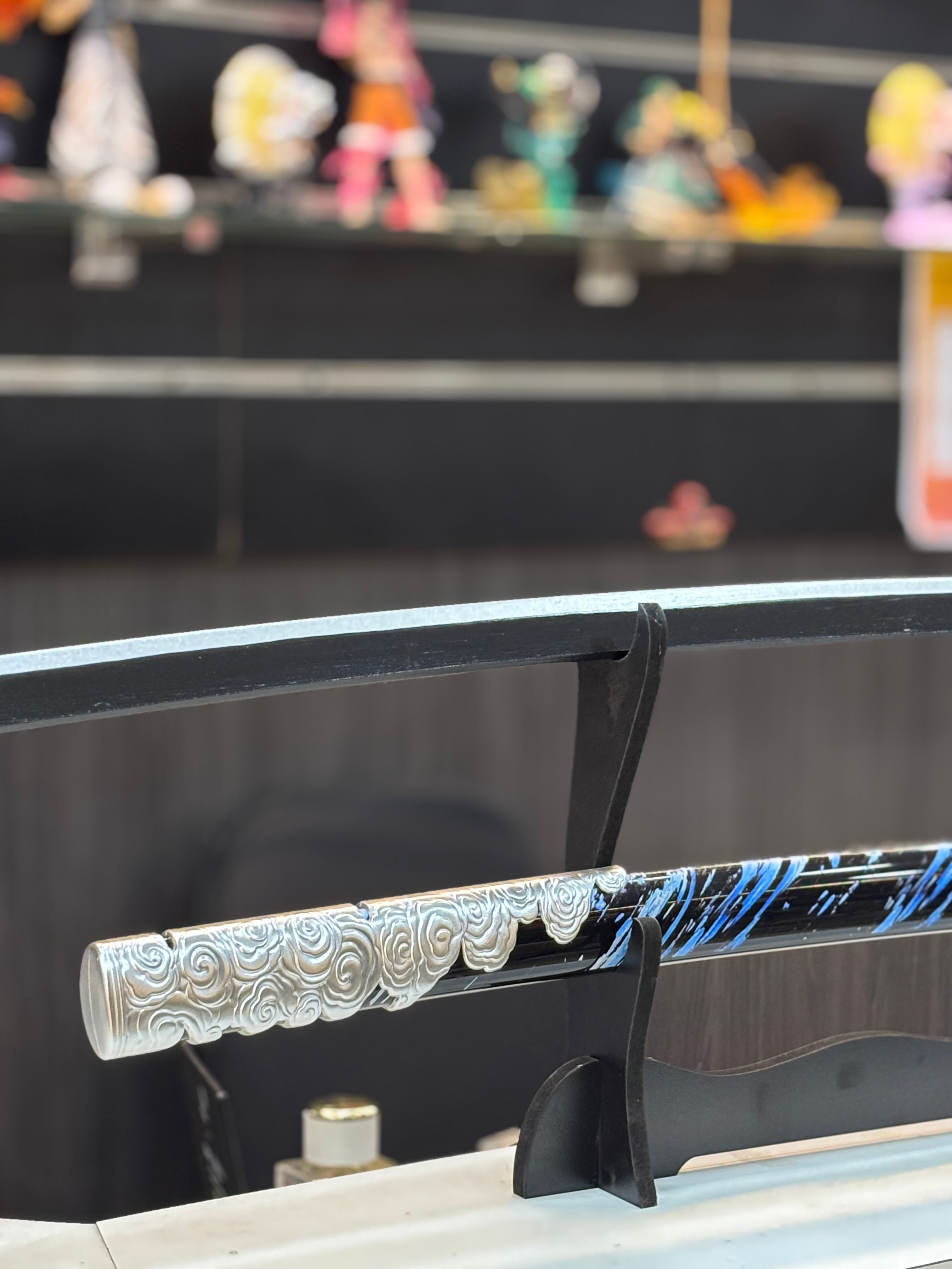 jin sakai ghost of  tsushima wooden katana replica