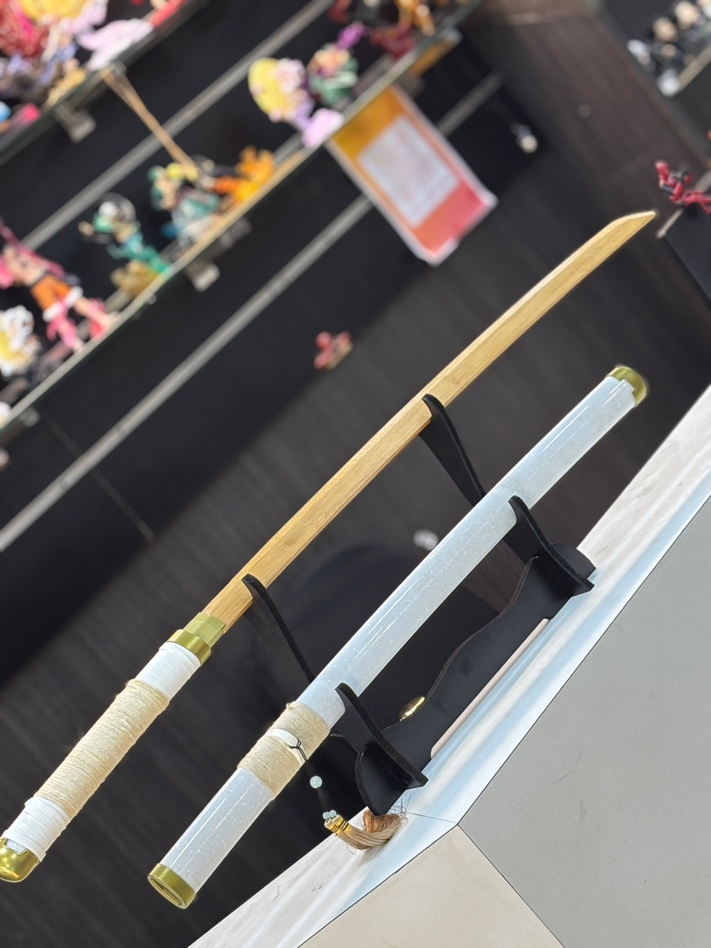 bamboo style  premium wooden katana