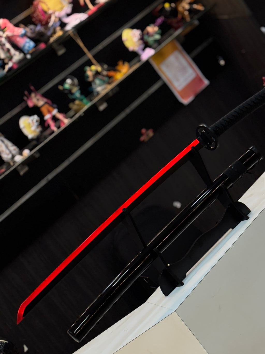 bleach black zanpakuto led katana