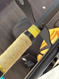 bamboo style premium wooden katana black and gold ver