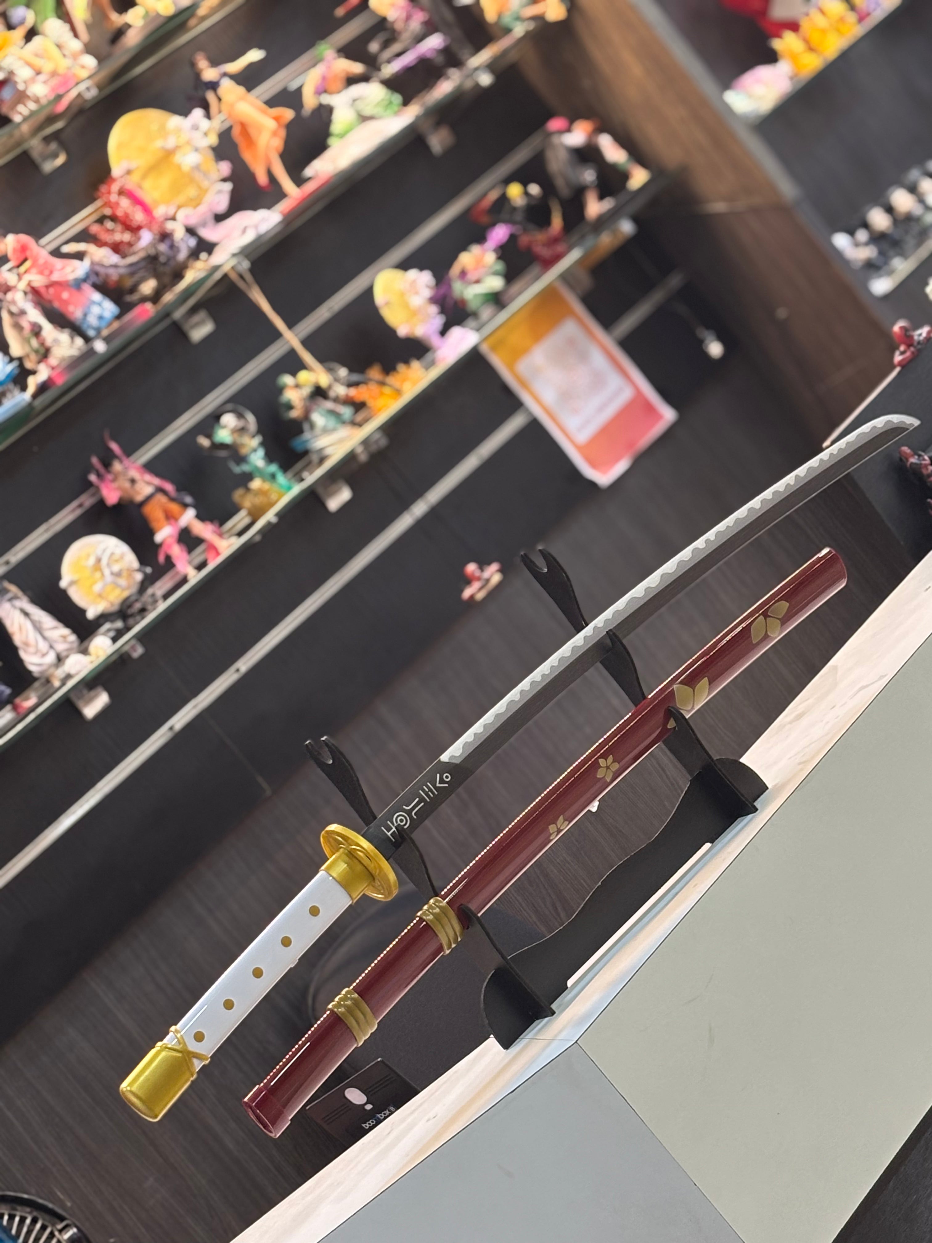 epic seven gold and red ver premium wooden katana 105 cm