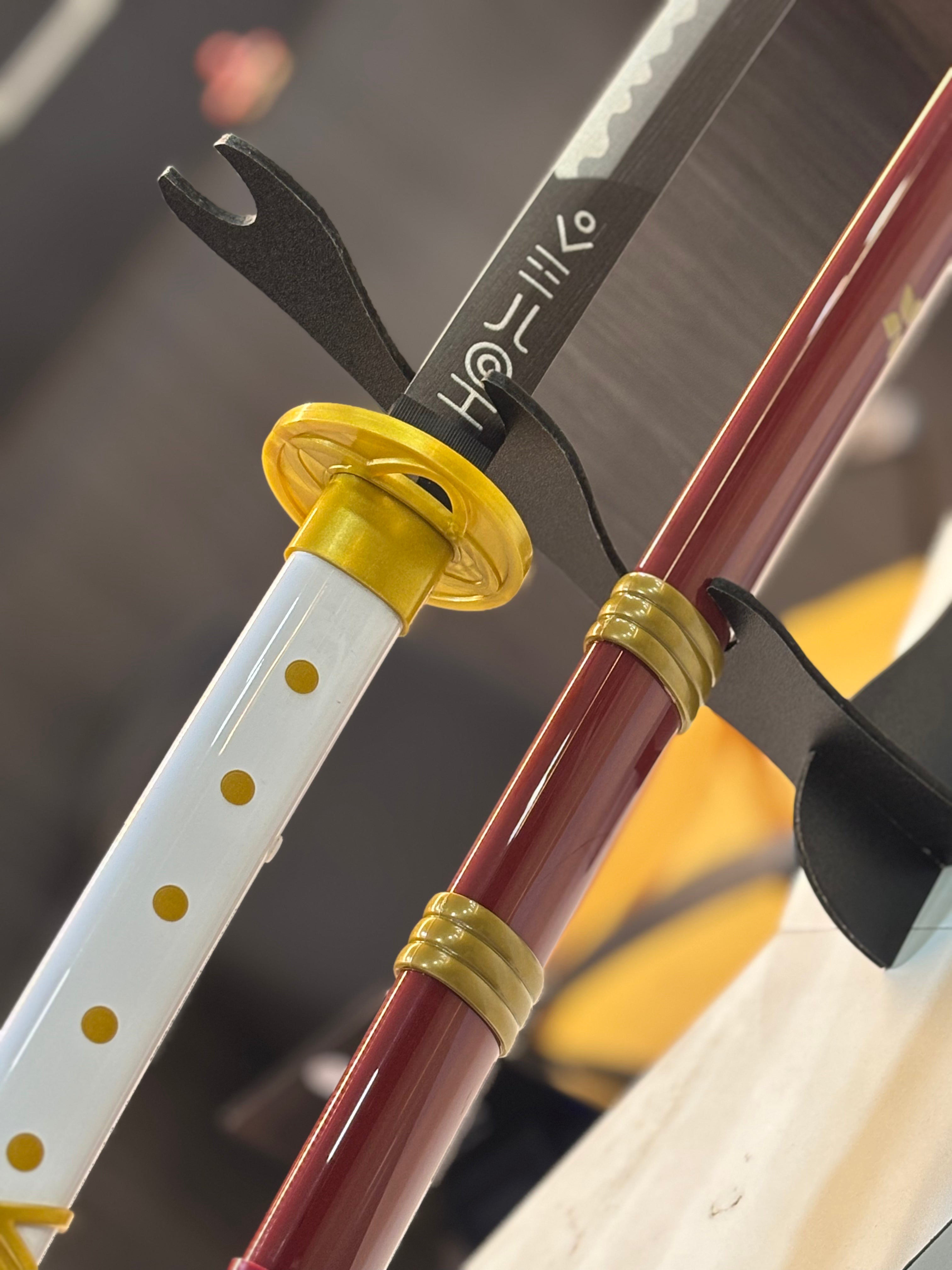 epic seven gold and red ver premium wooden katana 105 cm