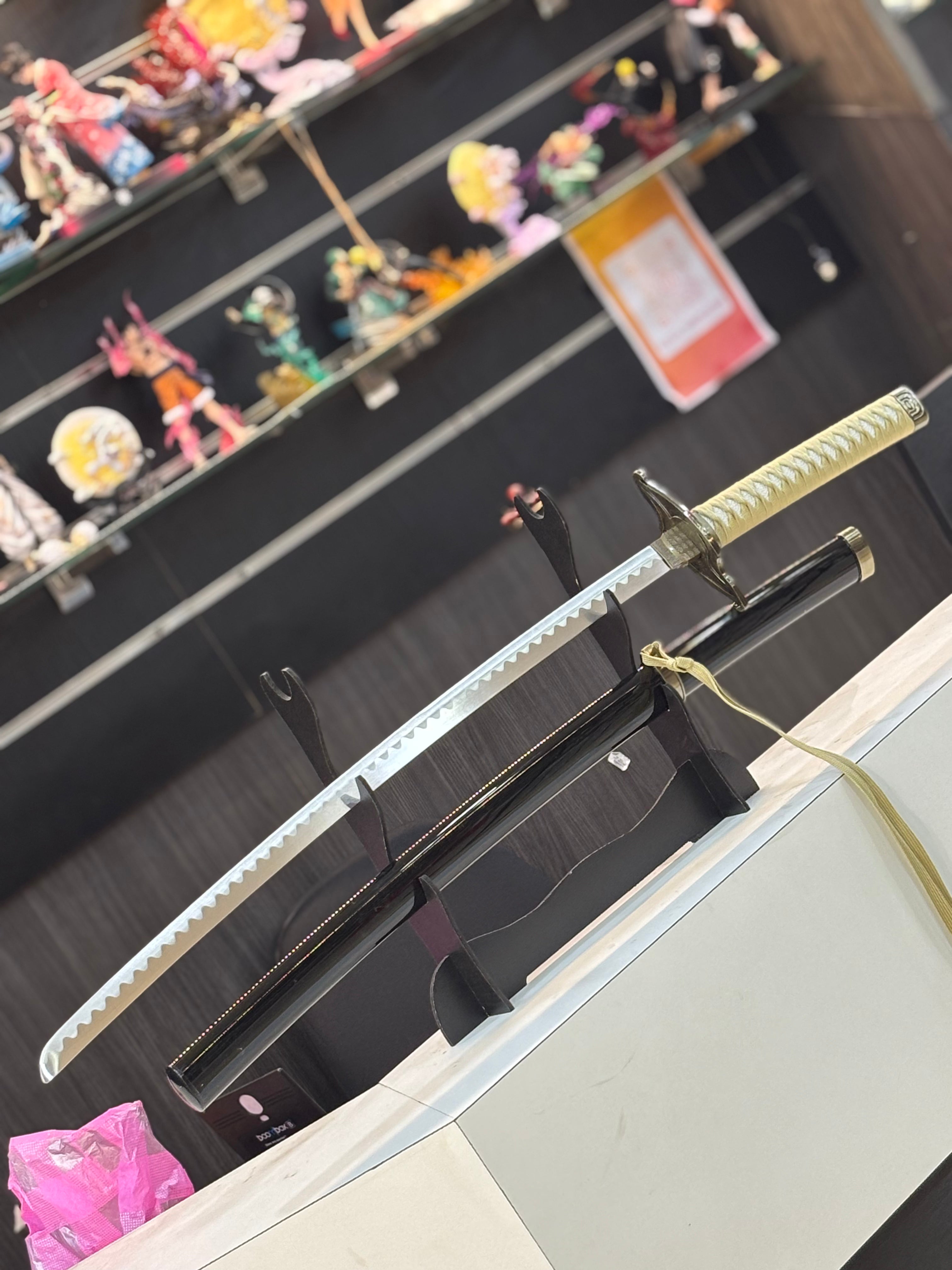 ulquiorra murcielago zanpakuto metal alloy katana