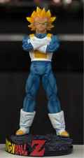 vegeta super saiyan 25 cm detailed with engraved base figure