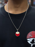 uchiha crest necklace