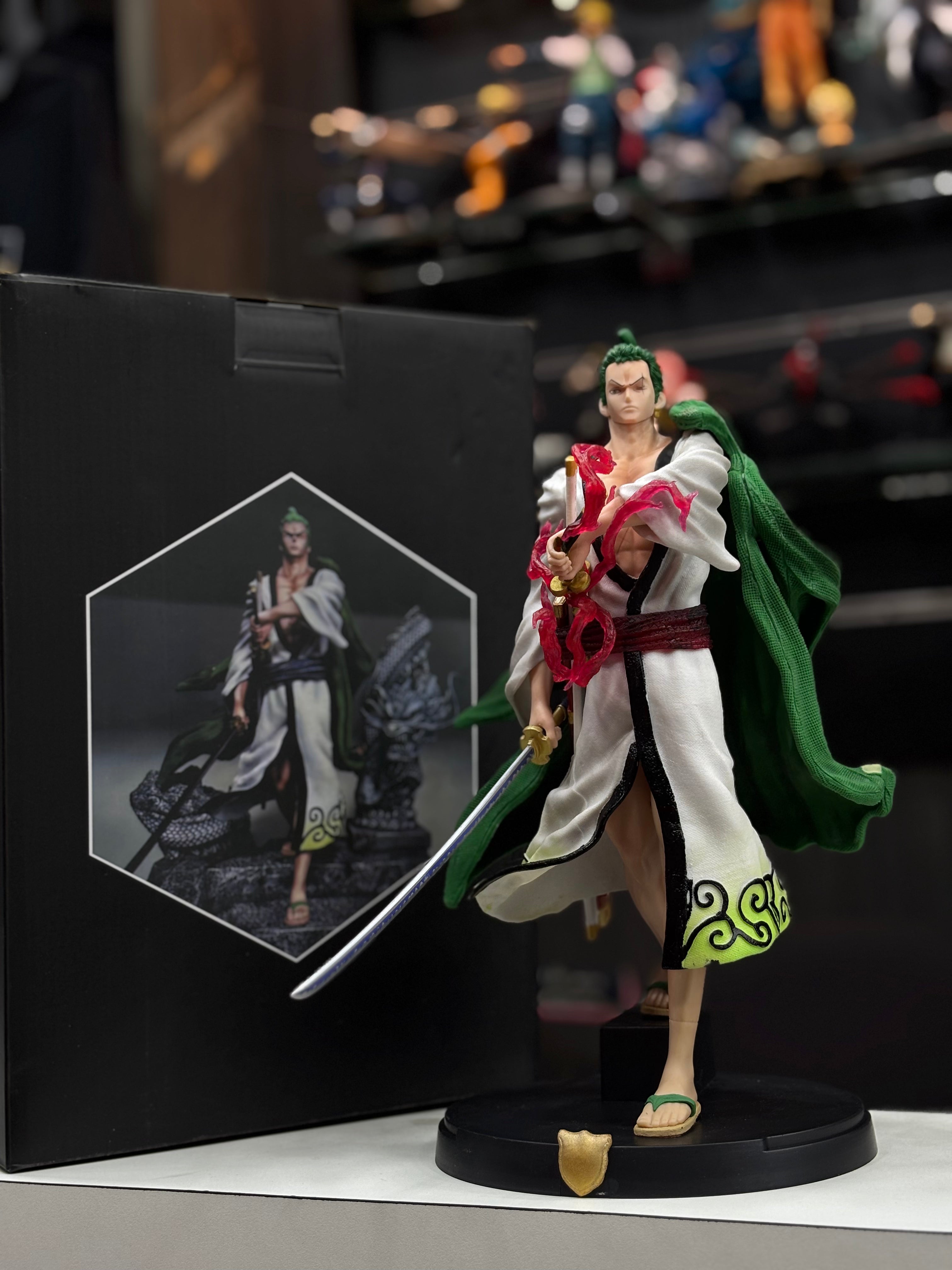 zoro wano arc 42 cm figure
