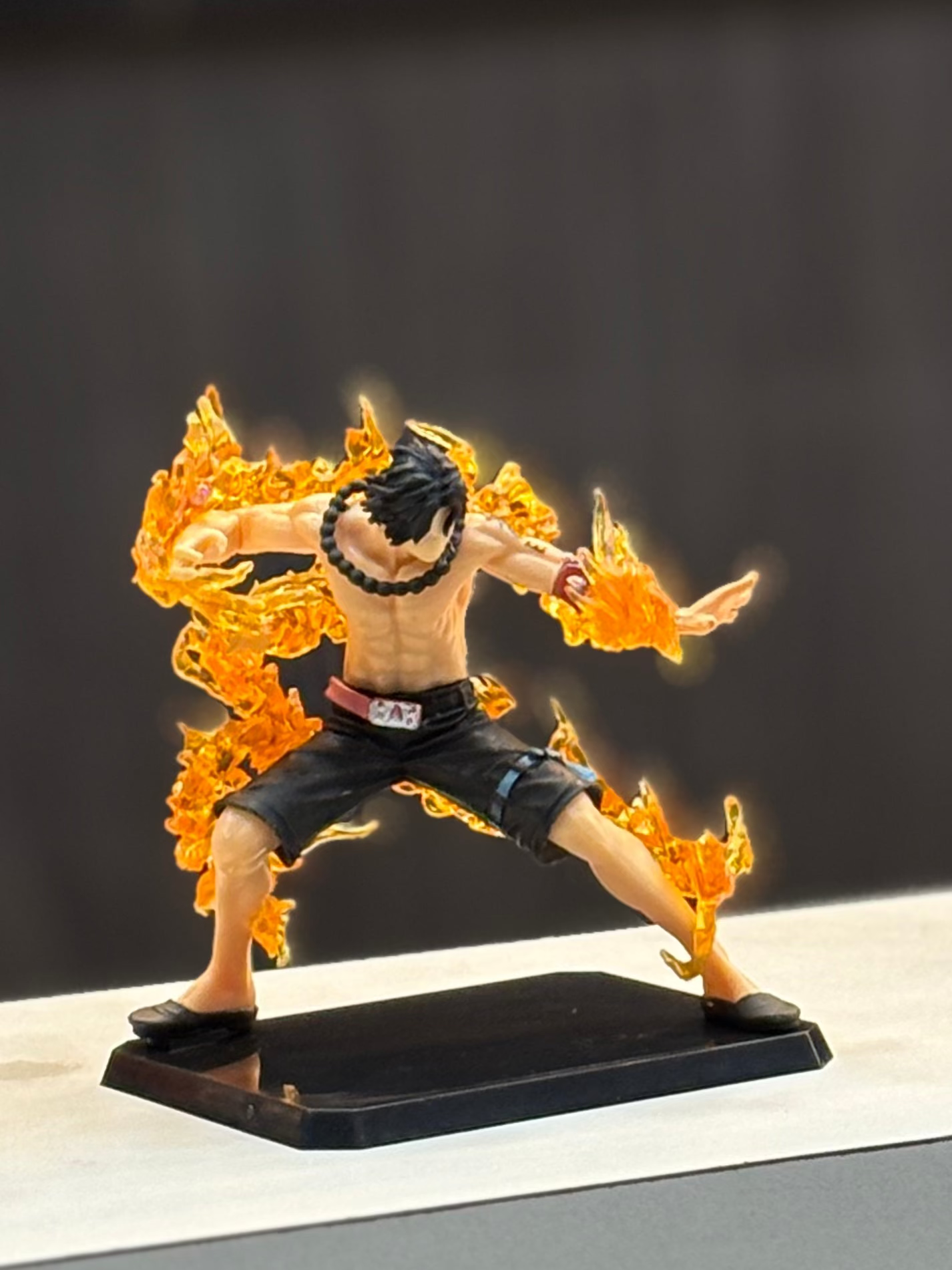 ace in flames 13 cm figure
