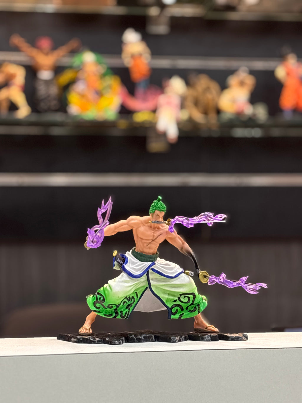 zoro 3 sword style wano arc 15 cm figure