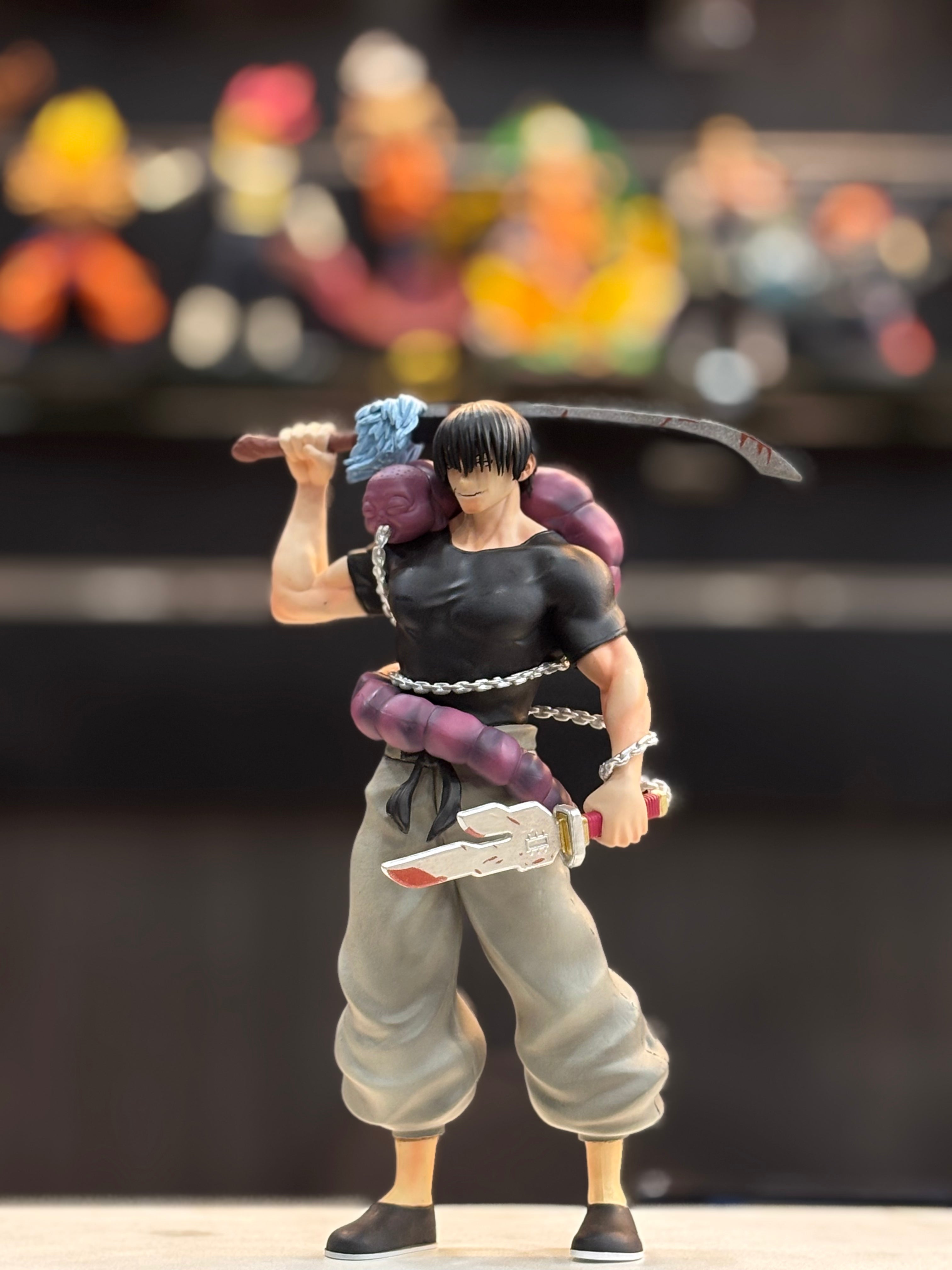 toji fushiguro holding inverted spear of heaven 24 cm heavy