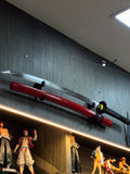 one katana and sheath holder wallmount