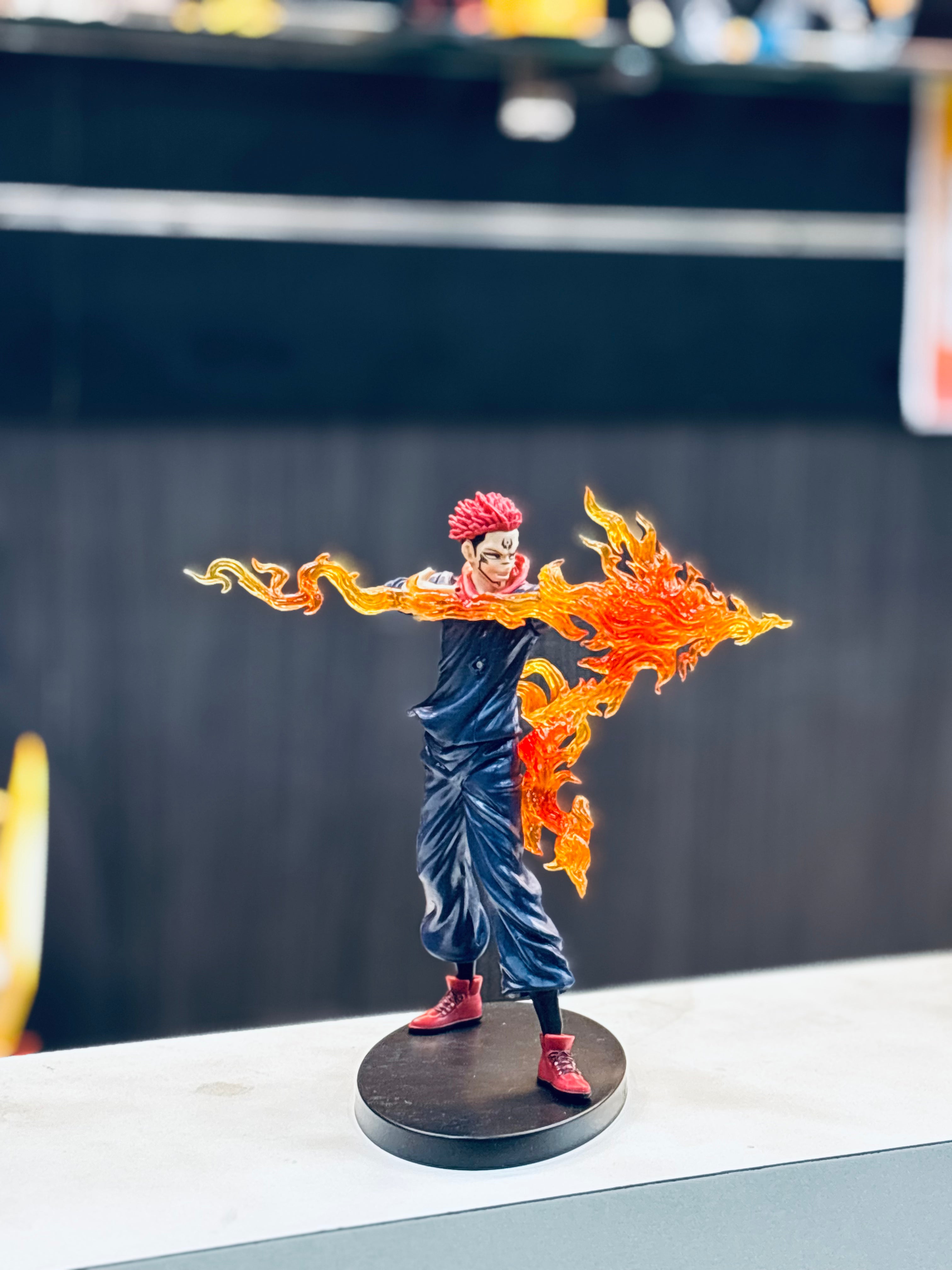 sukuna shooting flame 21 cm figure