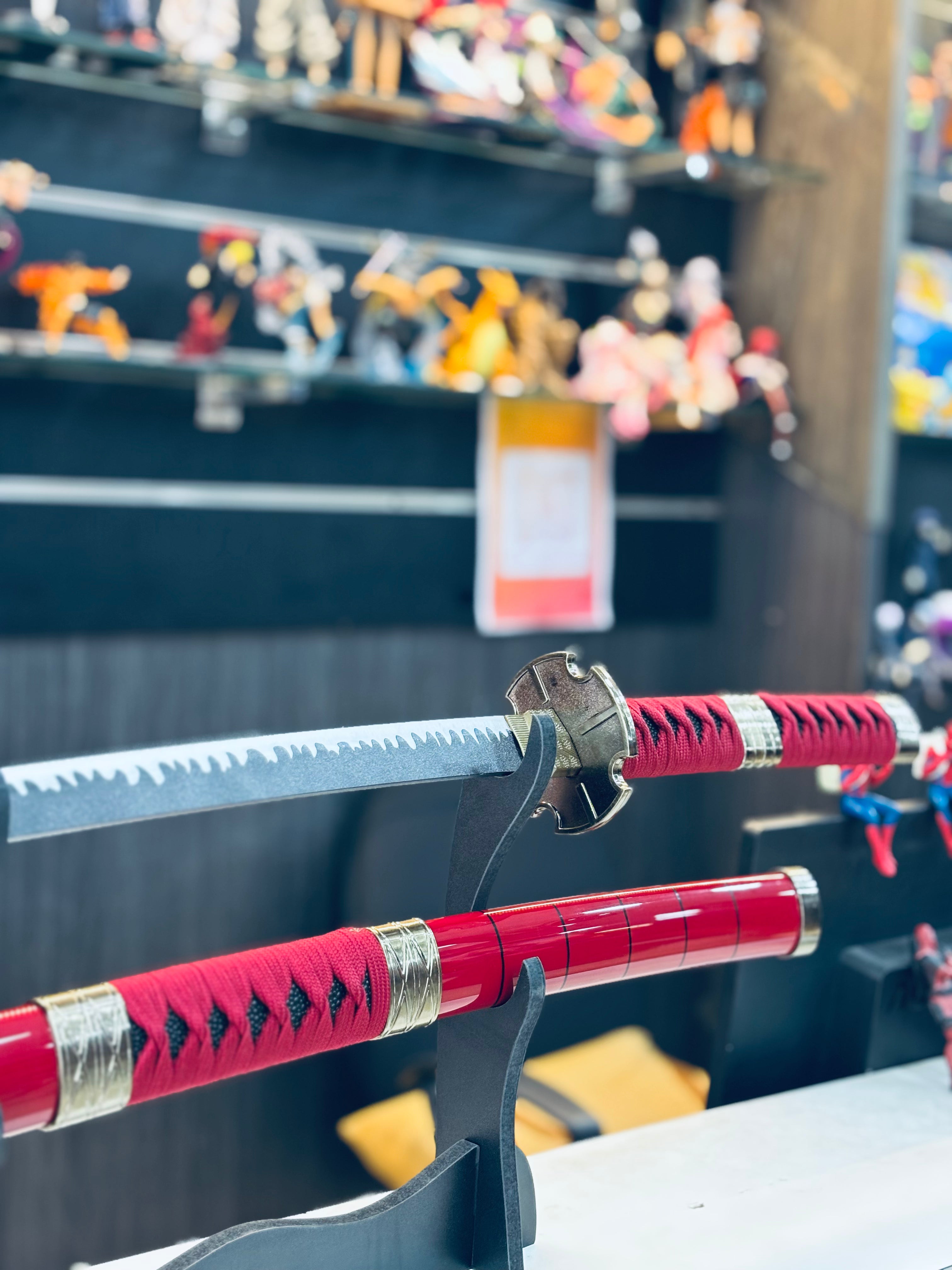 sandai kitetsu zoro metal alloy katana