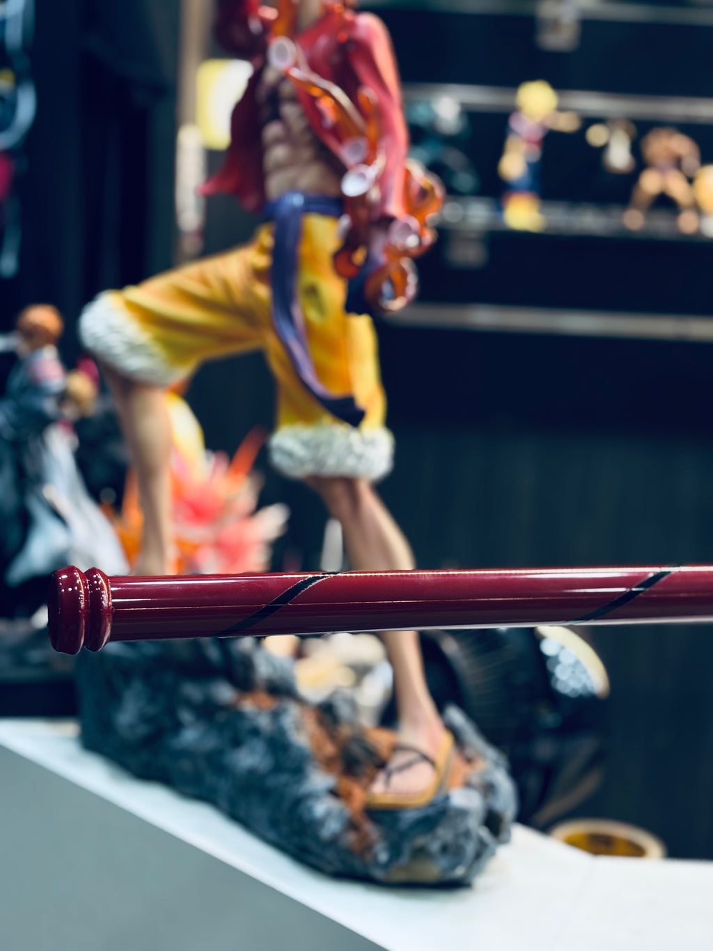 whitebeard naginata wooden  long sword 150 cm