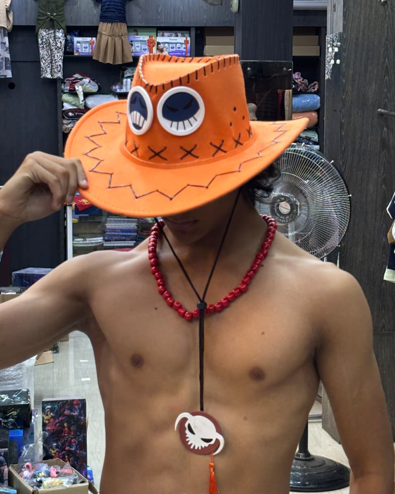 Ace Hat and Necklace